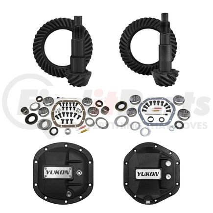 YGK012STG2 by YUKON - Yukon Re-Gear Kit; D30/44; Jeep Wrangler JK Non-Rubicon 4.56 Ratio w/Diff Covers