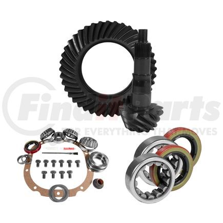 YGK2045 by YUKON - 8.8" Ford 3.55 Rear Ring & Pinion, Install Kit, 2.53" OD Axle Bearings & Seals