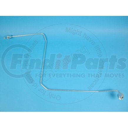 6I-0038 by BLUMAQ - Fuel Injector Line - 27" Long, 1.83 mm. ID, with Collar and Swivel Nut on Both Ends