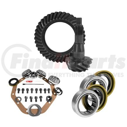 YGK2078 by YUKON - 9.25" CHY 3.91 Rear Ring & Pinion, Install Kit, 1.705" Axle Bearings & Seal