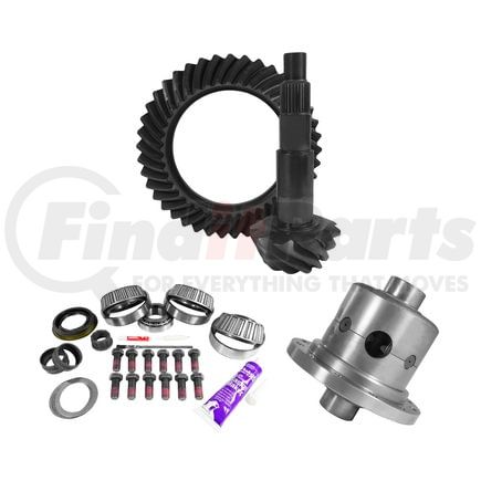 YGK2117 by YUKON - 11.5" AAM 4.56 Rear Ring & Pinion, Install Kit, Posi, 4.375" OD Pinion Bearing