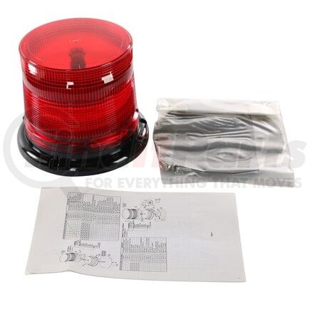 01-0686357-R3 by WHELEN ENGINEERING - BEACON RED L21E 12v SERIES