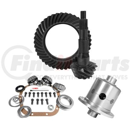 YGK2140 by YUKON - 10.5in. Ford 4.11 Rear Ring/Pinion; Install Kit; 35 Spline Posi