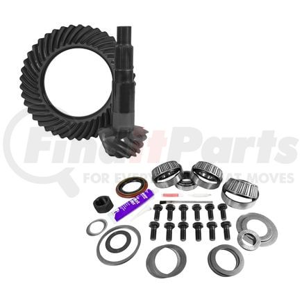 YGK2157 by YUKON - 11.25in. Dana 80 3.54 Rear Ring/Pinion; Install Kit; 4.125in. OD Head Bearing