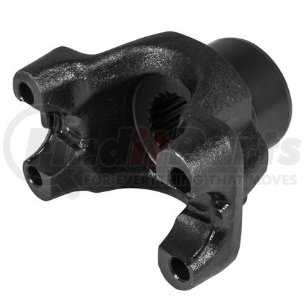YY D44-1310-24F by YUKON - Yukon 24 Spline Front Pinion Yoke for Dana 30 & 44 JK, 1310 U-Bolt Design