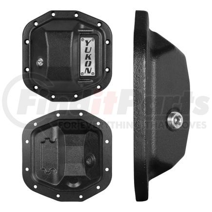 YHCC-D35JL by YUKON - Yukon Hardcore Rear Nodular Iron Cover for Jeep Wrangler JL Dana 35 Rear