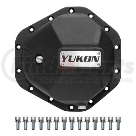YHCC-GM14T-M by YUKON - Yukon Nodular Iron Cover for GM14T with 8mm Cover Bolts