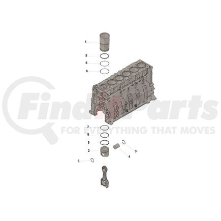 3804391 by CUMMINS - Engine Cylinder Head