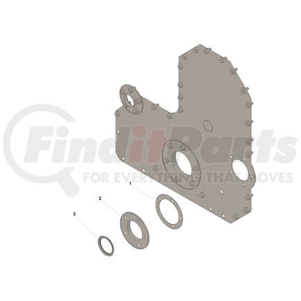 3804304 by CUMMINS - Oil Seal Set