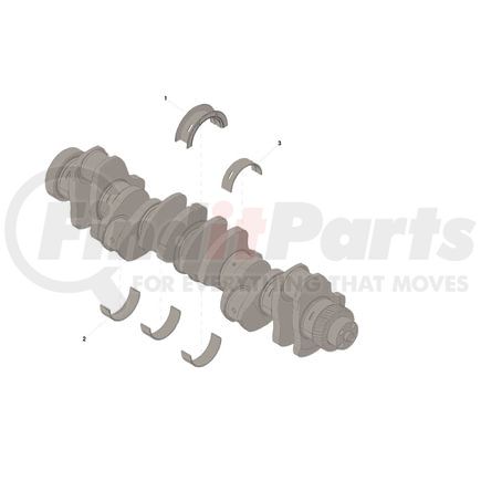 3945917 by CUMMINS - Engine Crankshaft Main Bearing Set