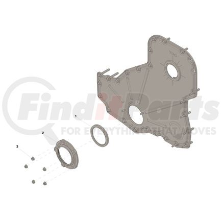 4024883 by CUMMINS - Engine Crankshaft Seal Kit