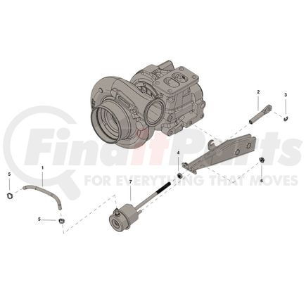 4031322 by CUMMINS - Turbocharger Actuator - Kit