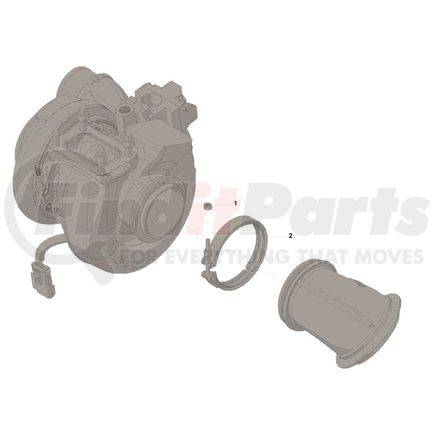 4089883 by CUMMINS - Turbocharger V-Band Clamp