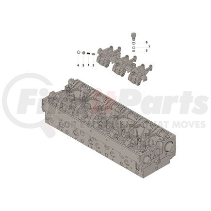 2882081 by CUMMINS - Engine Complete Assembly Overhaul Kit