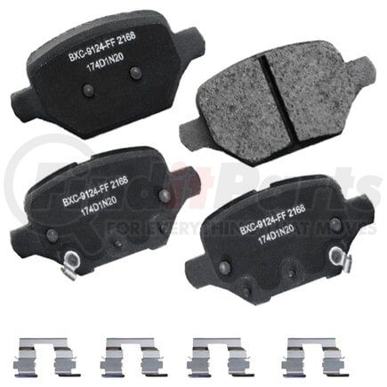 Bendix SBC2168 Disc Brake Pad Set STOP BY BENDIX