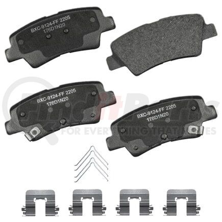 Bendix SBC2205 Disc Brake Pad Set STOP BY BENDIX