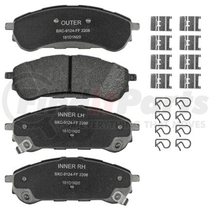 Bendix SBC2208 Disc Brake Pad Set STOP BY BENDIX
