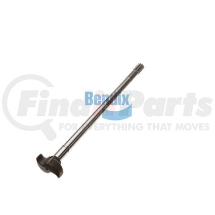 17-593 by BENDIX - Air Brake Camshaft - Left Hand, Counterclockwise Rotation, Multiple Applications with Standard "S" Head, 26-1/2 in. Length