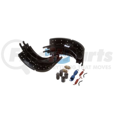 BNK4515QBB230 by BENDIX - Drum Brake Shoe Kit - New, 16-1/2 in. x 7 in., With Hardware, For Bendix® FC / Rockwell / Meritor "Q" Brakes