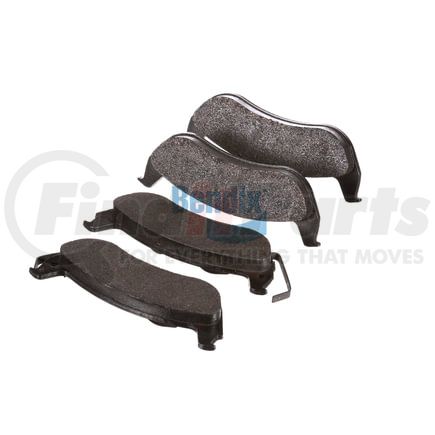 E11109320 by BENDIX - Formula Blue™ Hydraulic Brake Pads - Heavy Duty Extended Wear, With Shims