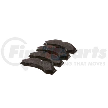 E11109490 by BENDIX - Formula Blue™ Hydraulic Brake Pads - Heavy Duty Extended Wear, With Shims, Front or Rear, 7848-D949 FMSI