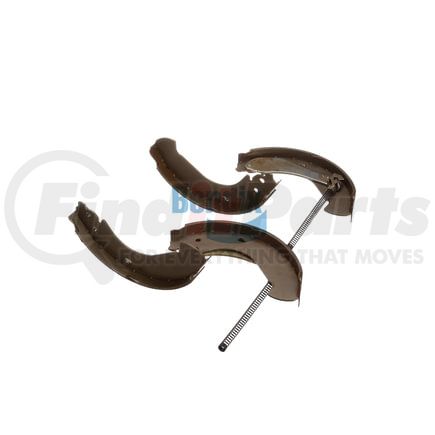 E11608151 by BENDIX - Formula Blue™ New Bonded Brake Shoes - Rear, 1548-S815 (FMSI), 296 mm x 47 mm Brake Drum Diameter