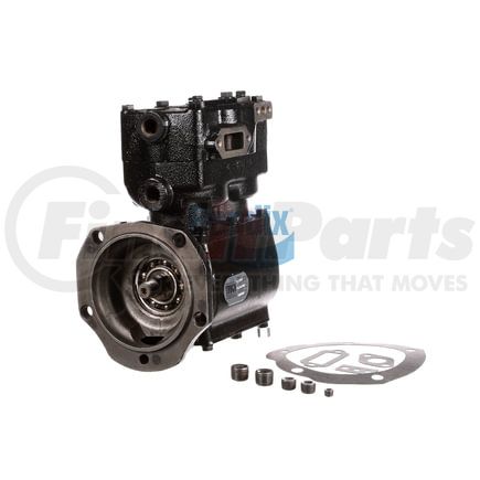 EL16072X by BENDIX - Midland Air Brake Compressor - Remanufactured, 4-Hole Flange Mount, Gear Driven, Water Cooling