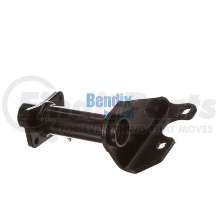 K098697 by BENDIX - Air Brake Chamber Bracket - 13.50 inch, Single Gusset, 30° CW