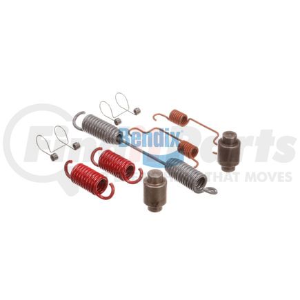 K195972 by BENDIX - Disc Brake Caliper Hardware Kit - Minor Kit for Heavy Duty Trucks