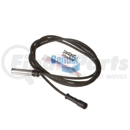 K207052 by BENDIX - ABS Wheel Speed Sensor - 1987 mm, DIN 2-Pin Barrel Sealed Connector