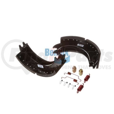 SB4725E21160HC by BENDIX - Drum Brake Shoe Kit - New, 16-1/2 in. x 6 in., With Hardware, For Bendix® (Spicer®) Extended Services II Brakes