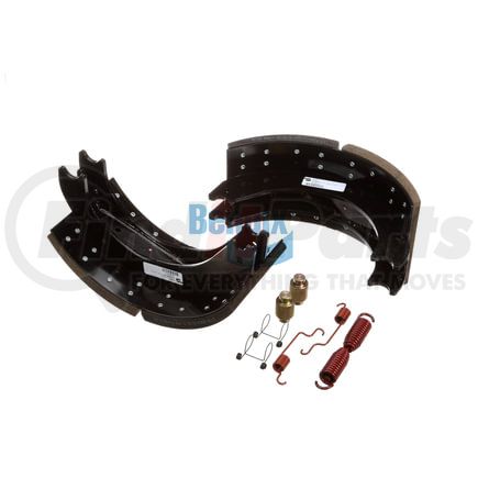 SB4709E21180 by BENDIX - Drum Brake Shoe Kit - New, 16-1/2 in. x 7 in., With Hardware, For Bendix® (Spicer®) Extended Service II Brakes