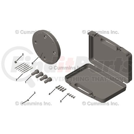 5395330 by CUMMINS - Engine Crankshaft Seal Tool - Rear