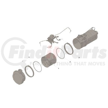 5579360 by CUMMINS - Diesel Particulate Filter (DPF)