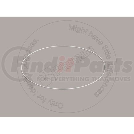 6Y-2983 by BLUMAQ - Transmission Sealing Ring - 244.46 mm. ID, 1.52 mm. Radial Height