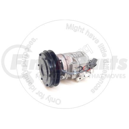 JD4431081 by BLUMAQ - A/C Compressor - 10S15C Model, 24V, 153 mm. Clutch dia., 1 Groove Pulley
