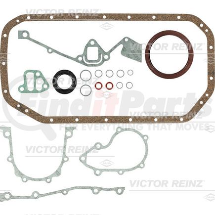 08-19737-03 by VICTOR REINZ GASKETS - Engine Crankcase Cover Gasket Set