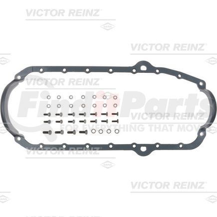 10-10078-01 by VICTOR REINZ GASKETS - Engine Oil Pan Gasket Set for GM 4.4L, 5.0L, 5.7L, 6.6L V8