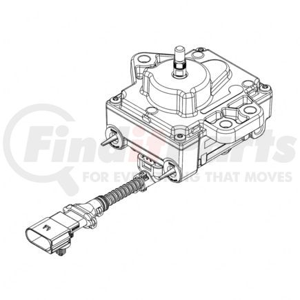DDE EA4711502694 by DETROIT DIESEL - Door Actuator Motor