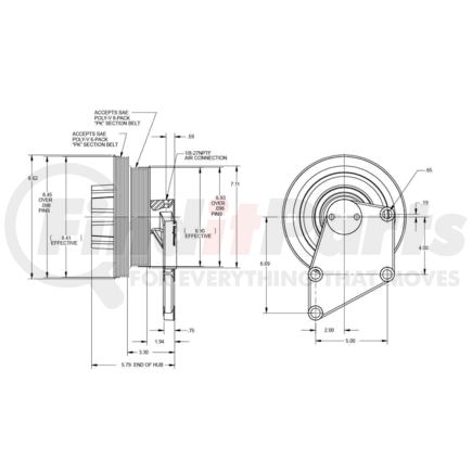 010020417X by KIT MASTERS - Kysor-Style Hub - Remanufactured