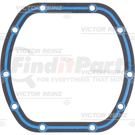 712005300 by DANA - Differential Cover Gasket - DANA 44, Black, 10 Bolt-Holes