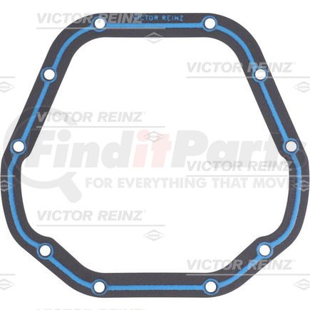 712005600 by DANA - Differential Cover Gasket - DANA 60 and 61, Black, 10-Bolt Holes