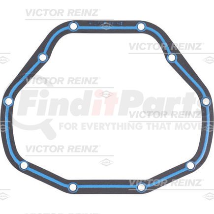 712005800 by DANA - Differential Cover Gasket - DANA 80, Black, 10-Bolt Holes