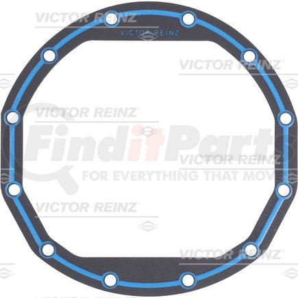 712005900 by DANA - Differential Cover Gasket - GM 8.875 in., Black, 12 Bolt-Holes