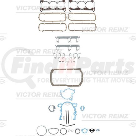 01-10108-01 by VICTOR REINZ GASKETS - Engine Gasket Set