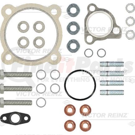 04-10057-01 by VICTOR REINZ GASKETS - Turbocharger Mounting Gasket Set