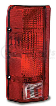 85132-5 by GROTE - Brake / Tail Light Combination Lens - Rectangular, Red and Clear, Left