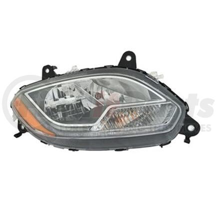 HDL010121R by INTERNATIONAL - Headlight Assembly - LT Series, 2017-2021, LED, Navistar Compatible