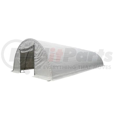 AG03-0012 by WORLD AMERICAN - Tent - Hay Storage Building, 30' W x 65' L x 15' H, Single Truss Hoop