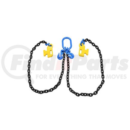 CN01-0001 by WORLD AMERICAN - Sea Shipping Container Chain Bridle - 3/8" x 5', G100